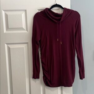 Isabel Maternity by Ingrid & Isabel Plum Long Sleeve Top